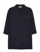 Wbwing Nylon Coat Navy Woodbird