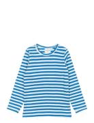Tnstfro L_S Rib Tee Blue The New