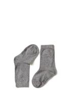 Cotton Socks Grey Melton