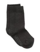 Cotton Socks Grey Melton