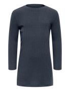Kmgtella Life Solid L/S Dress Jrs Navy Kids Only