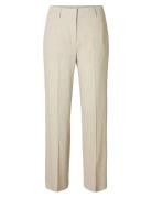 Slftania-Rita Mw Wide Pant Noos Cream Selected