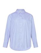 Kcvicta Shirt Blue Kaffe Curve