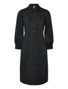 Cutoyam Antoinett Rib Dress Black Culture