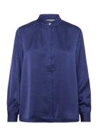 Birdie Shirt Navy A-View