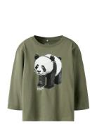 Nmmsalan Ls Nreg Top Khaki Name It