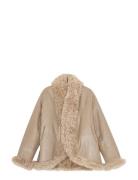 Shearling Jacket Beige REMAIN Birger Christensen