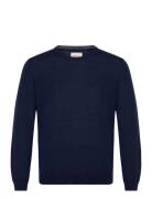 Extrafine Merino Wool C-Neck Navy GANT