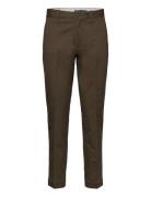 Cropped Slim Fit Twill Chino Pant Brown Polo Ralph Lauren
