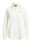 Classic Fit Cotton Twill Shirt Cream Polo Ralph Lauren