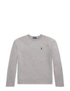 Cotton Jersey Long-Sleeve Tee Grey Polo Ralph Lauren