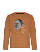 T-Shirt Ls Brown Minymo