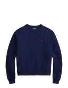 Fleece Crewneck Navy Polo Ralph Lauren