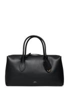 Bellport Leather Satchel Black Polo Ralph Lauren