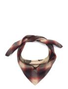 Polo Bear Wool-Silk Square Scarf Red Polo Ralph Lauren