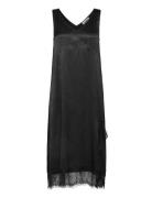 Slyennah Midi Dress Black Soaked In Luxury