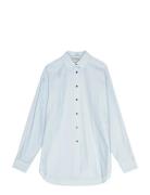 Over Pintuck Shirt Blue REMAIN Birger Christensen