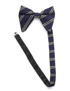 Striped Over D Bow Tie Navy AN IVY