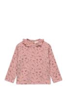T-Shirt Ls Aop Pink Minymo