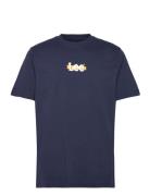 Medium Logo Tee Navy Lee Jeans