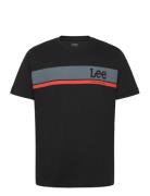 Regular Logo Tee Black Lee Jeans