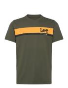 Regular Logo Tee Khaki Lee Jeans