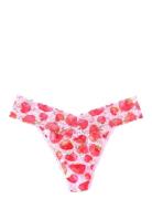 Hanky Panky Strawberry Fields, Original Rise Thong Pink Hanky Panky