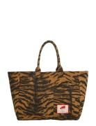 Tigarea Canvas Camila Bag Brown Becksöndergaard