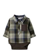 Nbmnoland Ls Shirt Body Brown Name It