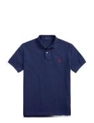 Basic Mesh-Ssl-Knt Blue Polo Ralph Lauren