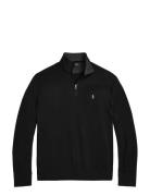 Double Knit Jersey-Lsl-Knt Black Polo Ralph Lauren