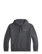 Relaxed Fit Logo Fleece Hoodie Black Polo Ralph Lauren