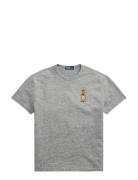 Classic Polo Bear Slub Jersey T-Shirt Grey Polo Ralph Lauren
