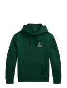 Logo Fleece Hoodie Green Polo Ralph Lauren