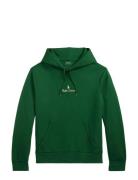 Logo Double-Knit Hoodie Green Polo Ralph Lauren