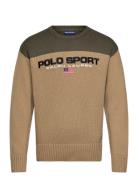 Big Fit Polo Sport Cotton Sweater Khaki Polo Ralph Lauren
