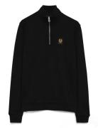 Belstaff Quarter Zip Sweatshirt Black Belstaff