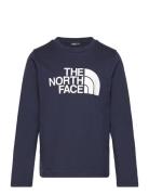 Teen Easy Ls Tee Navy The North Face