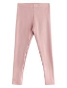 Leggings Basic Brushed Inside Pink Lindex