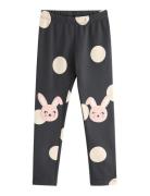 Leggings Br Aop Knee Applique Grey Lindex