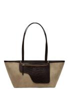 Gaiba Avena/Walnut Suede/Printed Lizard Beige ATP Atelier