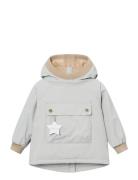 Matbabywen Fleece Lined Winter Anorak. Grs Grey MINI A TURE