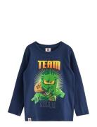 Ninjago Langærmet Top Navy Lindex