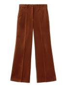Velvet Suit Trousers Orange Mango