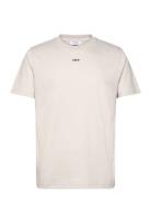 Off Stamp Slim S/S Tee Beige Off-White