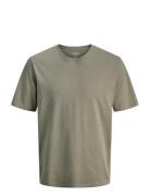 Jjeorganic Basic Tee Ss O-Neck Noos Khaki Jack & J S