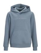 Jjestar Jj Sweat Hood Noos Jnr Blue Jack & J S