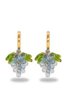 Blueberry Jelly Earrings Blue ANNELE
