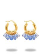 Wavy Baby Earrings Blue ANNELE