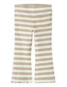 Nmftaia Slim Bootcut Pant Lnoos Beige Name It